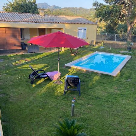 Agreable Rez De Jardin Avec Piscine Et Jacuzzi Apartment Cervione Luaran gambar