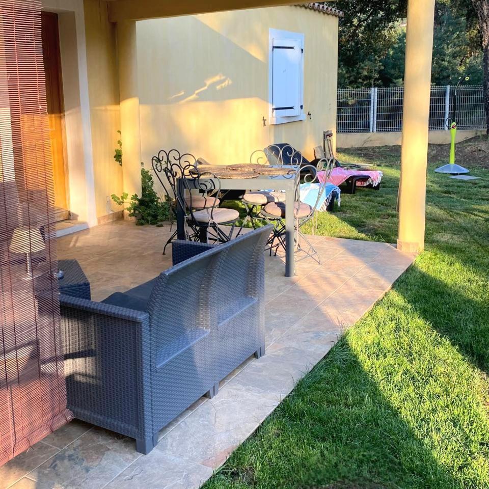 Agreable Rez De Jardin Avec Piscine Et Jacuzzi Apartment Cervione Luaran gambar