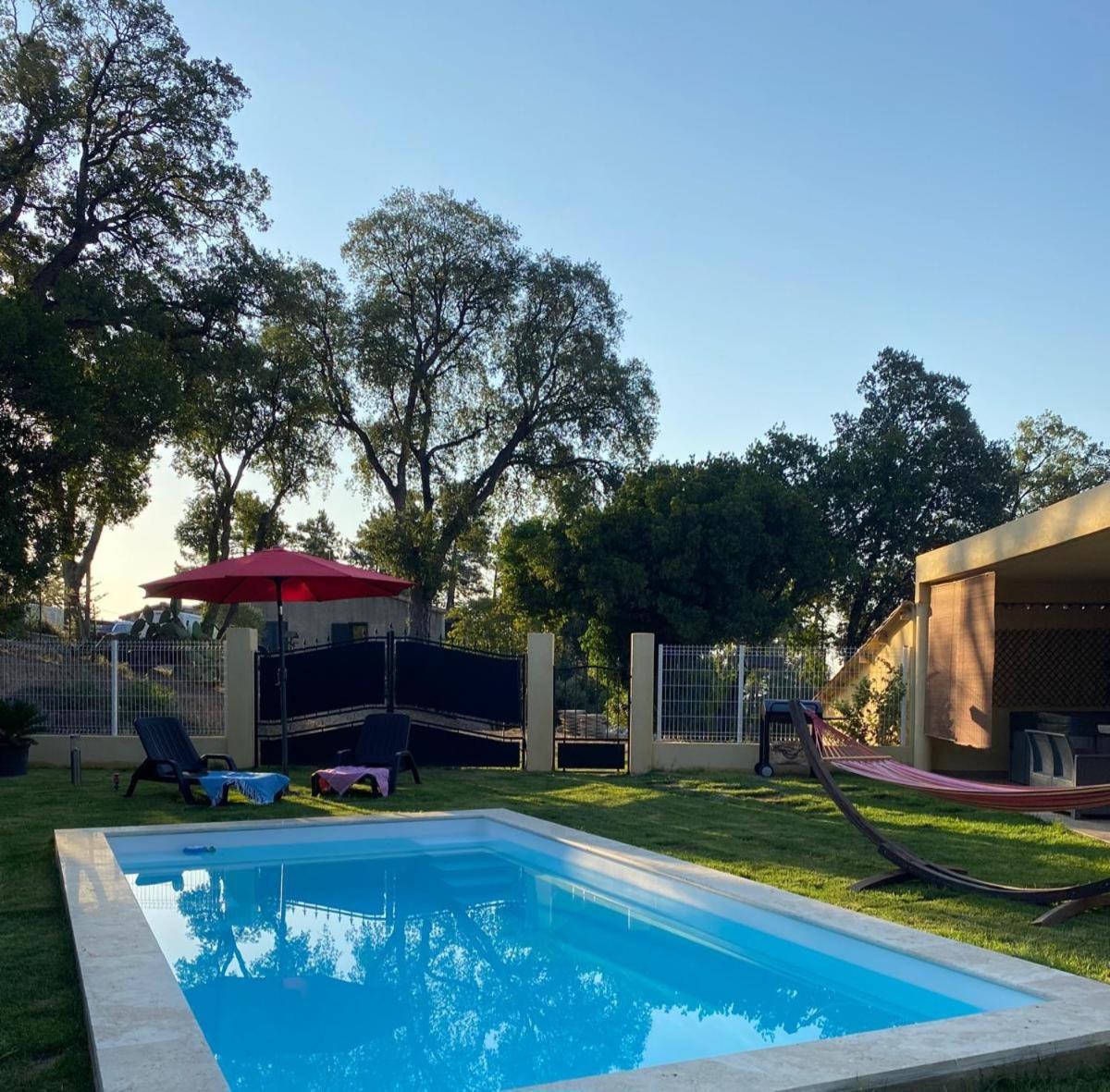 Agreable Rez De Jardin Avec Piscine Et Jacuzzi Apartment Cervione Luaran gambar